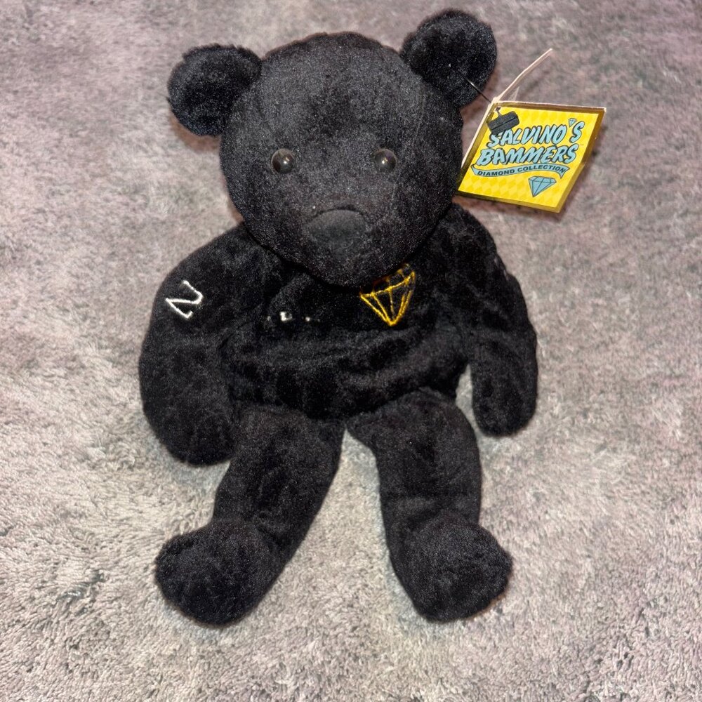 Derek Jeter #2 Salvino's Bammers Diamond Collection Plush Bear